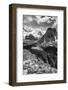 Mt. Assiniboine and Lake Magog from the Nublet-Howie Garber-Framed Photographic Print