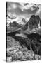 Mt. Assiniboine and Lake Magog from the Nublet-Howie Garber-Stretched Canvas