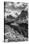 Mt. Assiniboine and Lake Magog from the Nublet-Howie Garber-Stretched Canvas