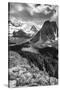 Mt. Assiniboine and Lake Magog from the Nublet-Howie Garber-Stretched Canvas