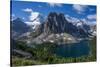 Mt. Assiniboine, Mount Magog and Sunburst Peak as Seen from the Nublet-Howie Garber-Stretched Canvas