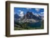 Mt. Assiniboine, Mount Magog and Sunburst Peak as Seen from the Nublet-Howie Garber-Framed Photographic Print