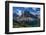 Mt. Assiniboine, Mount Magog and Sunburst Peak as Seen from the Nublet-Howie Garber-Framed Photographic Print