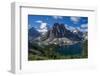 Mt. Assiniboine, Mount Magog and Sunburst Peak as Seen from the Nublet-Howie Garber-Framed Photographic Print