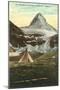 Mt. Assiniboine Near Banff-null-Mounted Art Print