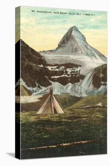 Mt. Assiniboine Near Banff-null-Stretched Canvas