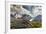 Mt. Athabasca, and Mt. Andromeda and Columbia Icefield, Jasper NP-Howie Garber-Framed Photographic Print