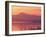 Mt. Baker and Puget Sound at Dawn, Anacortes, Washington, USA-William Sutton-Framed Premium Photographic Print