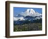 Mt. Baker, Mt. Baker-Snoqualmie National Forest, Washington, USA-Charles Gurche-Framed Photographic Print