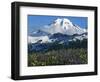 Mt. Baker, Mt. Baker-Snoqualmie National Forest, Washington, USA-Charles Gurche-Framed Photographic Print