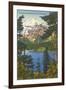 Mt. Baker, Washington-null-Framed Art Print