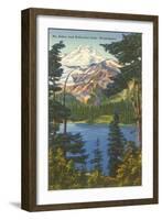 Mt. Baker, Washington-null-Framed Art Print