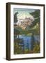 Mt. Baker, Washington-null-Framed Art Print