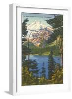 Mt. Baker, Washington-null-Framed Art Print