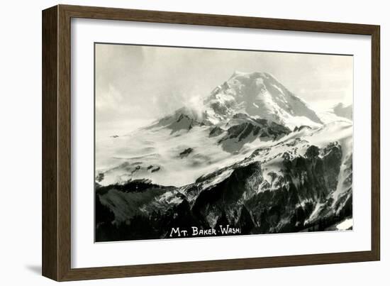 Mt. Baker-null-Framed Art Print