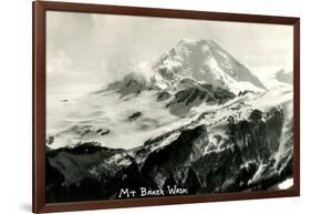 Mt. Baker-null-Framed Art Print