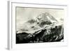 Mt. Baker-null-Framed Art Print