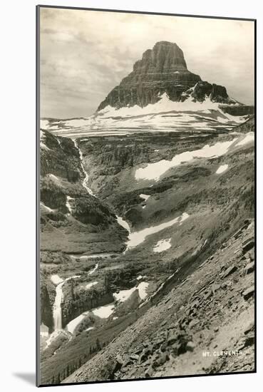 Mt. Clements, Glaciers-null-Mounted Art Print