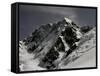 Mt. Cook Covered in Snow, New Zealand-Michael Brown-Framed Stretched Canvas