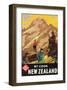Mt. Cook, New Zealand-L^ C^ Mitchell-Framed Art Print