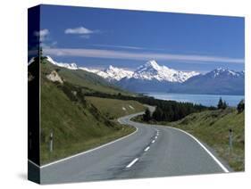 Mt. Cook, Southern Alps, South Island, New Zealand-Jon Arnold-Stretched Canvas