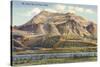 Mt. Cristo Rey, El Paso, Texas-null-Stretched Canvas