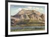 Mt. Cristo Rey, El Paso, Texas-null-Framed Premium Giclee Print