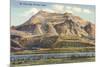 Mt. Cristo Rey, El Paso, Texas-null-Mounted Premium Giclee Print