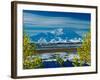 Mt. Denali After First Snowfall of the Summer, Denali National Park, Alaska, USA-Charles Sleicher-Framed Photographic Print