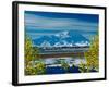 Mt. Denali After First Snowfall of the Summer, Denali National Park, Alaska, USA-Charles Sleicher-Framed Photographic Print