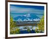 Mt. Denali After First Snowfall of the Summer, Denali National Park, Alaska, USA-Charles Sleicher-Framed Photographic Print