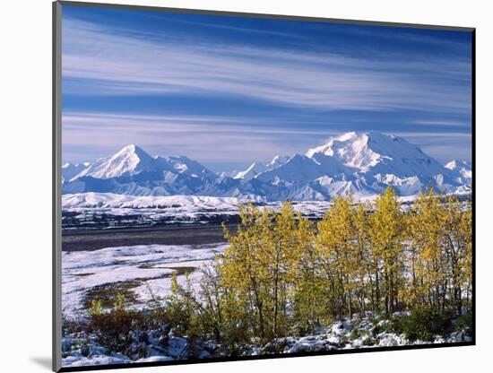 Mt. Denali, Alaska, USA-Charles Sleicher-Mounted Photographic Print