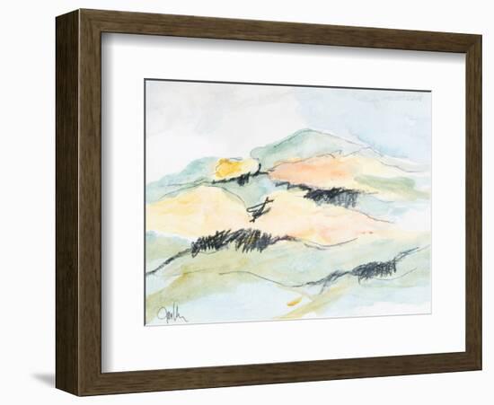 Mt. Diablo No. 1-Jan Weiss-Framed Art Print