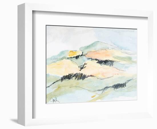 Mt. Diablo No. 1-Jan Weiss-Framed Art Print