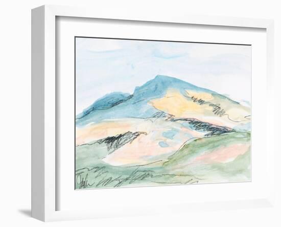 Mt. Diablo No. 2-Jan Weiss-Framed Art Print