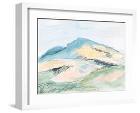 Mt. Diablo No. 2-Jan Weiss-Framed Art Print