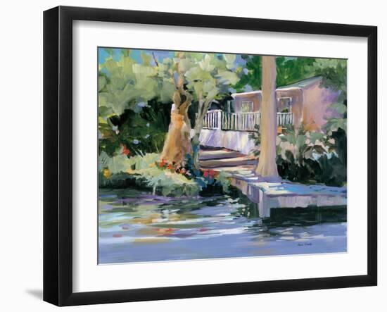 Mt. Dora Canal House-Jane Slivka-Framed Premium Giclee Print