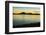 Mt. Edgecumbe at dusk, Kruzof Island, Sitka, Alaska-Mark A Johnson-Framed Photographic Print