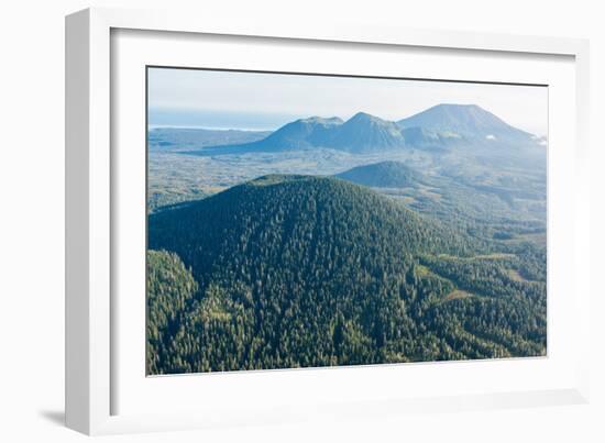 Mt. Edgecumbe, Kruzof Island, Alexander Archipelago, Southeast Alaska, USA-Mark A Johnson-Framed Photographic Print