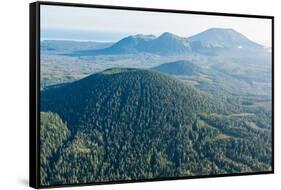 Mt. Edgecumbe, Kruzof Island, Alexander Archipelago, Southeast Alaska, USA-Mark A Johnson-Framed Stretched Canvas