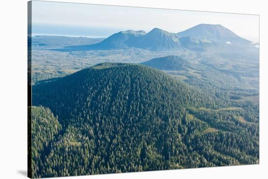 Mt. Edgecumbe, Kruzof Island, Alexander Archipelago, Southeast Alaska, USA-Mark A Johnson-Stretched Canvas