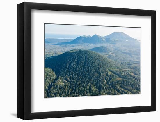 Mt. Edgecumbe, Kruzof Island, Alexander Archipelago, Southeast Alaska, USA-Mark A Johnson-Framed Photographic Print