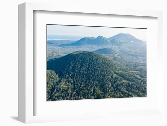 Mt. Edgecumbe, Kruzof Island, Alexander Archipelago, Southeast Alaska, USA-Mark A Johnson-Framed Photographic Print