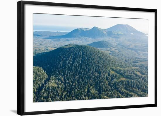 Mt. Edgecumbe, Kruzof Island, Alexander Archipelago, Southeast Alaska, USA-Mark A Johnson-Framed Photographic Print