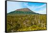 Mt. Edgecumbe, Kruzof Island, Southeast Alaska-Mark A Johnson-Framed Stretched Canvas