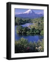 Mt. Egmont, North Island, New Zealand-Doug Pearson-Framed Photographic Print