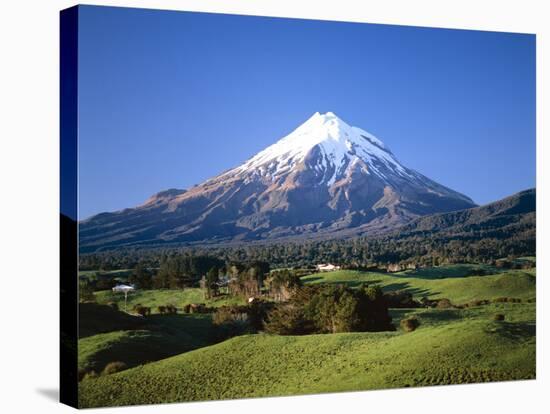 Mt.Egmont, Taranaki, North Island, New Zealand-Steve Vidler-Stretched Canvas