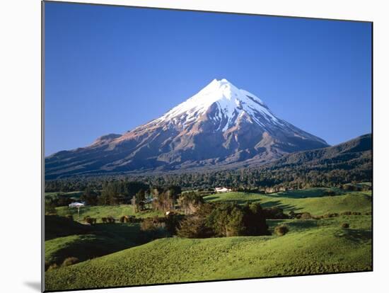 Mt.Egmont, Taranaki, North Island, New Zealand-Steve Vidler-Mounted Photographic Print