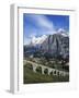 Mt Eiger, Mt Jungfrau and Mt Monch, Murren, Bernese Oberland, Switzerland-Hans Peter Merten-Framed Photographic Print