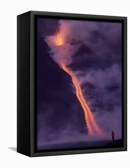 Mt. Etna, Sicily, Italy-Daisy Gilardini-Framed Stretched Canvas